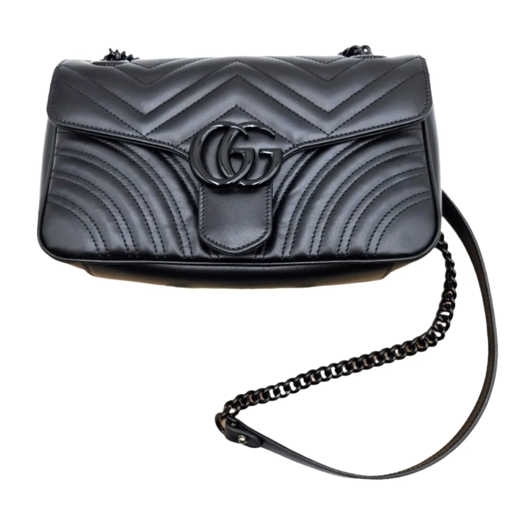GG Marmont medium shoulder bag / Crossbody Style ‎443497 - NEW - Picture 4 of 16